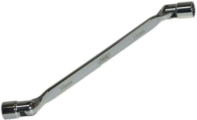 Klucz nasadowy przegubowy 10x11 mm