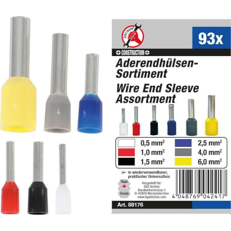 Konektory elektryczne 93 szt