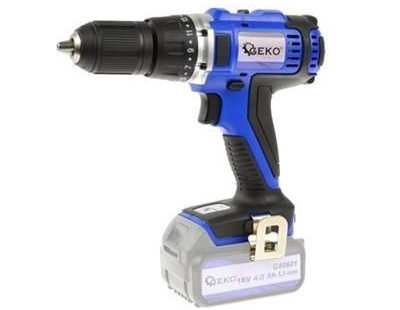 Wiertarko-wkrętarka akumulatorowa Li-ion 18V 45Nm