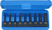 Nasadki Torx 1/2", T20-T70, 9 szt.