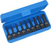 Nasadki Torx 1/2", T20-T70, 9 szt.