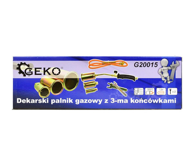 Dekarski palnik gazowy z 3-ma końc.(25-35-50mm)