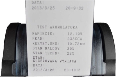 TESTER AKUMULATORA  OPTIMA BT750 12 V 24 V