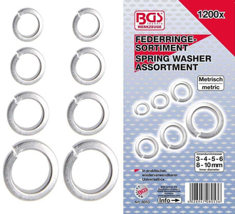 Podkładki sprężynowe 1200 szt.