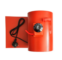 Silikonowy pas grzewczy do beczek 200l 174x24cm 30-150°C CE