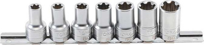 Nasadki Torx Plus EPL 10-20 mm, 3/8", 7 szt.