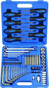 76 Narzędzi Torx T+E 1/4"+1/2"