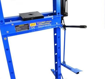 Prasa hydrauliczna z manometrem 20T z pompą nożną