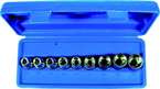 Nasadki Torx  E10-E24, 1/2", 9 szt.