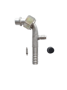 Złącze żeńskie o-ring 90 aluminium nr 10 7/8-14UNF