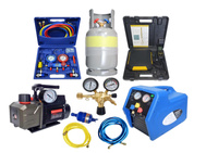 Mobilny zestaw do odzysku czynnika chłodniczego r32 r134a 1234yf zgodne UDT