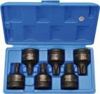 Nasadki Torx 3/4", T55-T100, 6 szt.