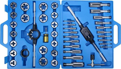 45 szt. narzędzi do gwintowania 1/4"-1"