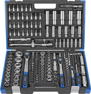 180 Narzędzi 1/4"+3/8"+1/2"
