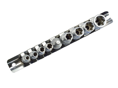 Komplet  nasadek torx 1/4&3/8 9el.