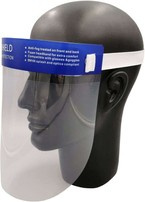 Przyłbica ochronna nieparująca