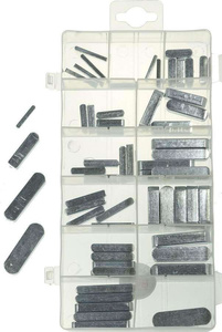 Kliny stalowe,  60 szt.