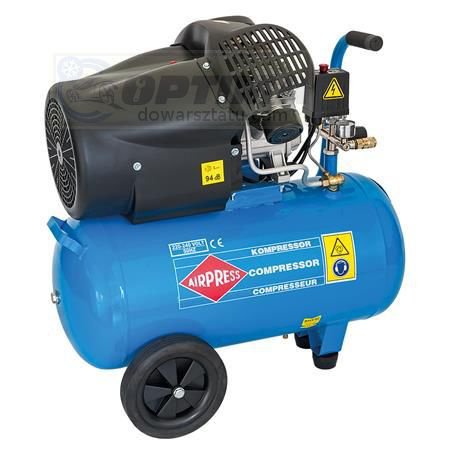 Sprężarka HL425-50 dwutłokowa Airpress 3KM/2,2kw ,50l., 425l./min.