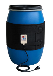 Pas grzewczy do beczek 25l, 30l, 50l temp 0-120°C cyfrowy panel 