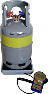 Elektroniczna waga do czynnika chłodniczego  100kg