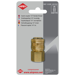Szybkozłącze 1/4" GW Euro