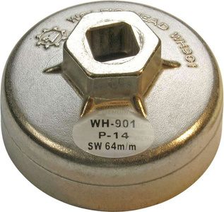 Nasadka.  64/14 do filtrów oleju, alu