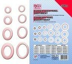 Podkładki miedziane 4-32 mm, 300 szt.