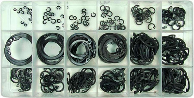 Pierścienie segera wewnętrzne 300 szt.