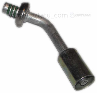 Złącze męskie spring lock 45 stopni z tuleją nr 8 8 3/4"-16
