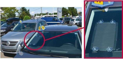 Solarna ładowarka akumulatorów 4 W, OBD2