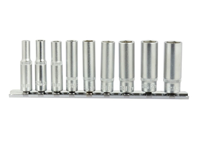 9el.zestaw nasadek 5-13mm 1/4"