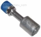 Złącze męskie o-ring 180 stopni aluminium z tuleją nr 12 17/16"-14