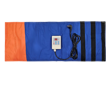 Pas grzewczy do beczek 20L 25L 30L dł107x43cm z cyfrowym wyświetlaczem