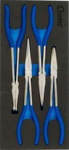 Wkład wózka - szczypce długie, 4 el.