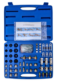 Adaptery uniwersalne stożkowe do płukania układów klimatyzacji