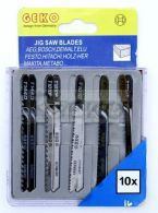 Nożyki do wyrzynarki 10el.