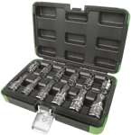 Nasadki wielowpust  M4-M20, 12 szt.