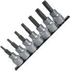 Nasadki Torx T15-T50, 7 szt.