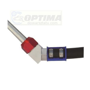 Łącznik Przewód Aluminiowy z Przewodem Gumowym 45 Stopni-1/2" (12,7mm) - #9