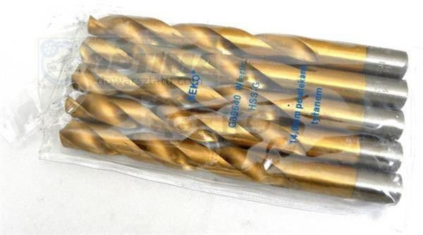 Wiertło do metalu 4.0mm powlekane tytanem