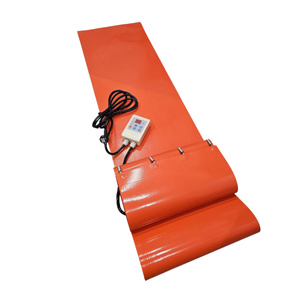 Silikonowy pas grzewczy do beczek kontenerów IBC 250cm×43 cm 