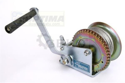 Wciągarka linowa pozioma 850kg (korba)