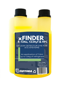 Zestaw do wykrywania nieszczelności metodą UV w klimatyzacji