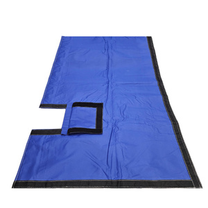 Termoizolacyjna osłona pokrowiec na kontener IBC 1000 l, z otworami 