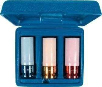 Nasadki 17-21 mm do alufelg, 3 szt.