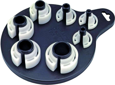 Zestaw do złącz przewodów 1/4"-7/8", 7 el.