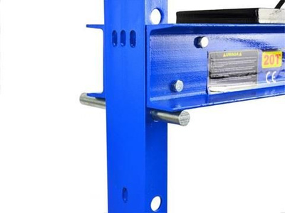 Prasa hydrauliczna z manometrem 20T z pompą nożną