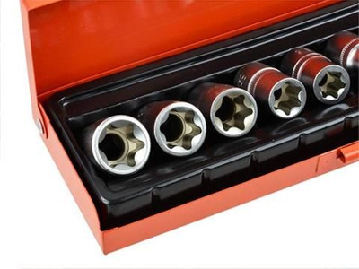 9el.kpl.nasadek torx E10-24,1/2 GEKO,walizka