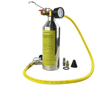 Zestaw ręczny do płukania klimatyzacji cylinder z pistoletem + płyn  5L 