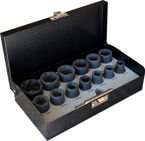 Zestaw nasadki wykrętaki do zerwanych śrub  14 szt 1/2 cala